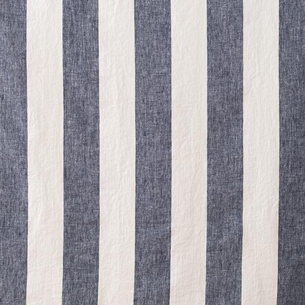 Linenme Linen Fabric Sample Indigo Napa