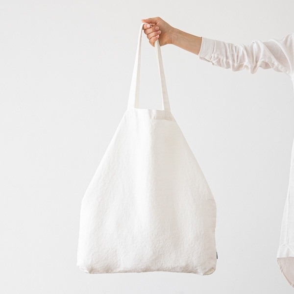 Linenme Linen Fabric Sample Off White Terra