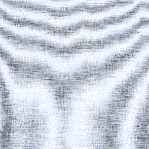 linenme Linen Fabric Sample Pinstripe Blue
