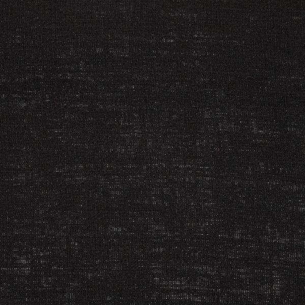 Linenme Linen Fabric Sample Plain Black