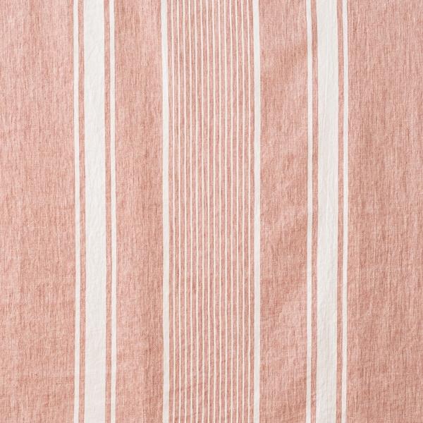Linenme Linen Fabric Sample Rosa Turino