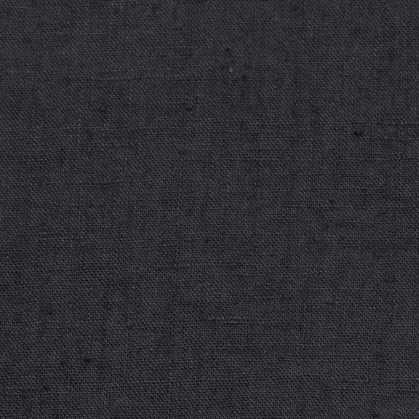 linenme Linen Fabric Sample Terra Anthracite