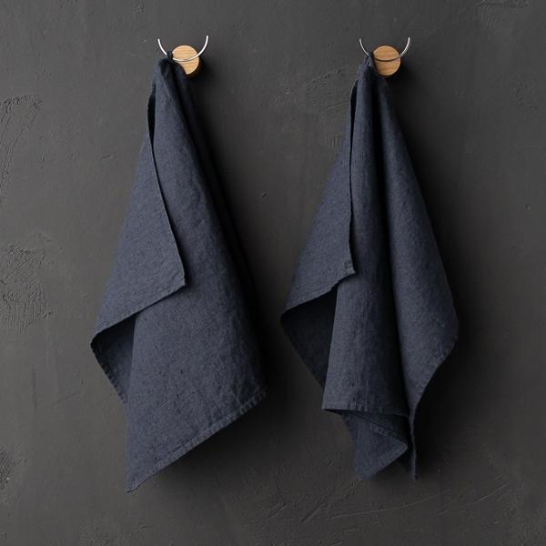 Linenme Linen Fabric Terra Anthracite