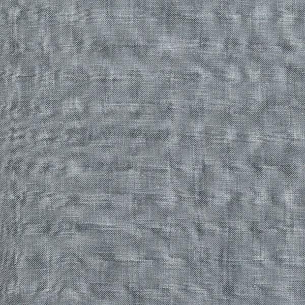 linenme Linen Fabric Washed Crushed Slate Blue