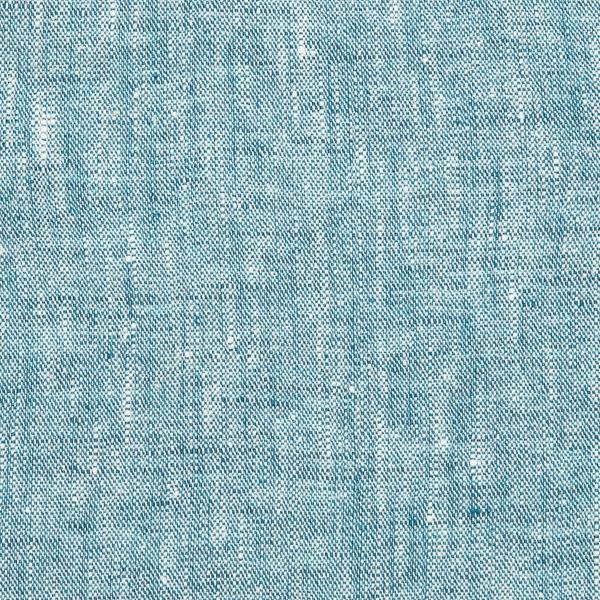 linenme Linen Fabric Washed Marine Blue Francesca