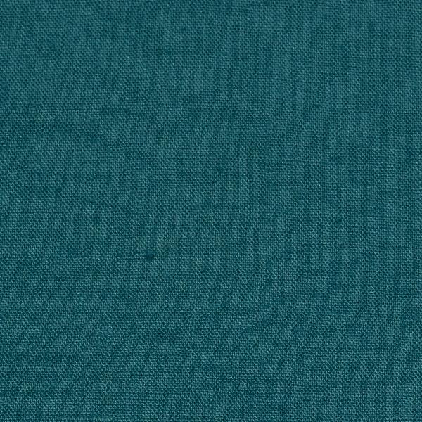linenme Linen Fabric Washed Terra Marine Blue
