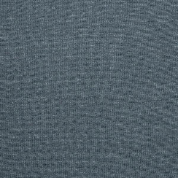 linenme Linen Fabric Washed Upholstery Blue