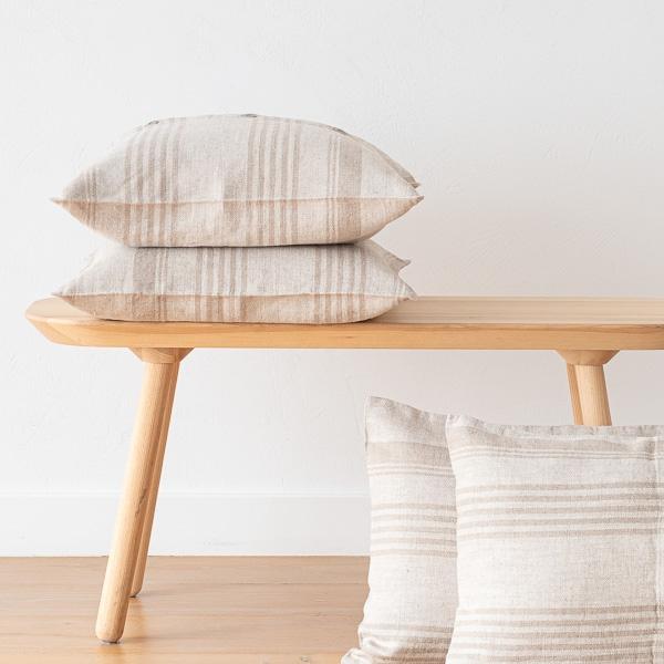 Linenme Linen Fabric Washed Waffle Graphite