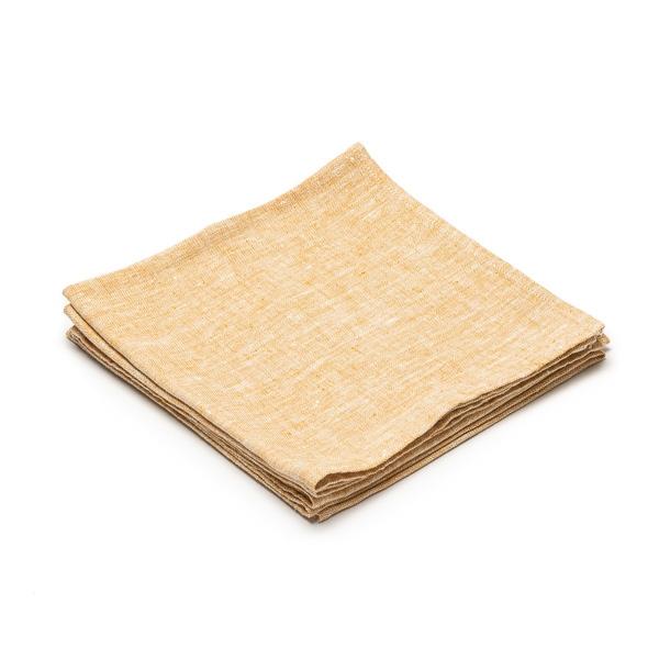 Linenme Linen Gold Napkin Francesca