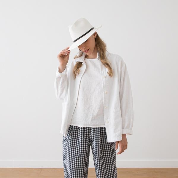 Linenme Linen Jacket Black Tokyo