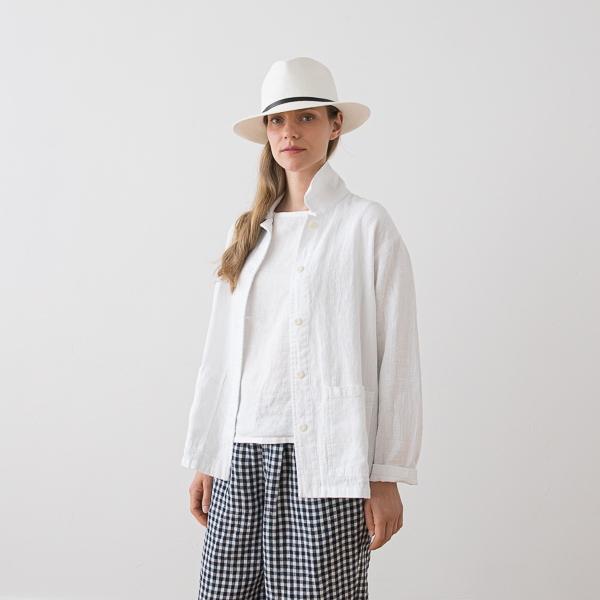 linenme Linen Jacket Black Tokyo