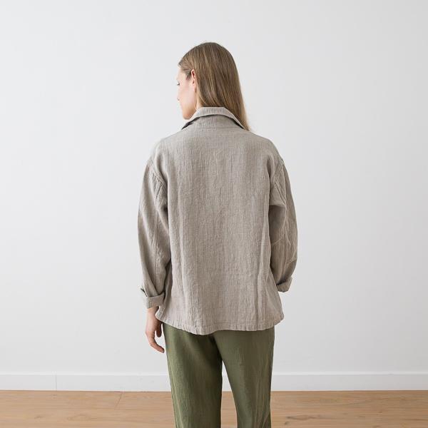 Linenme Linen Jacket Natural Tokyo