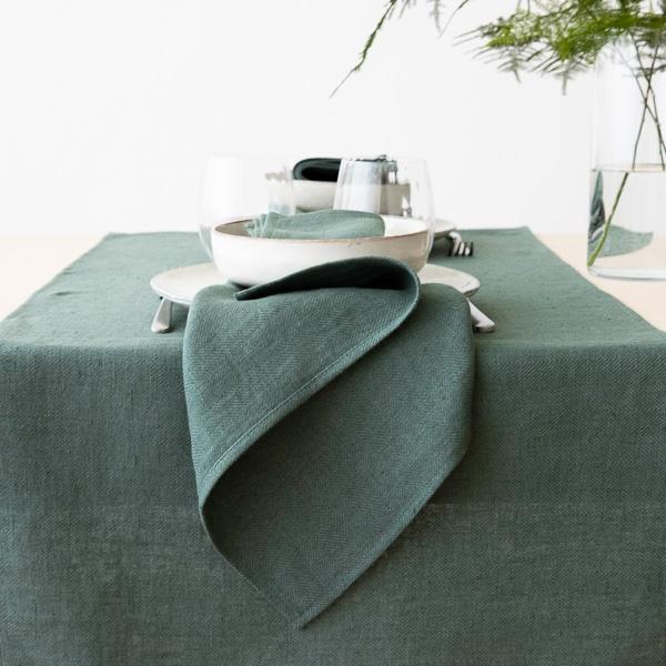 linenme Linen Napkin Balsam Green Lara