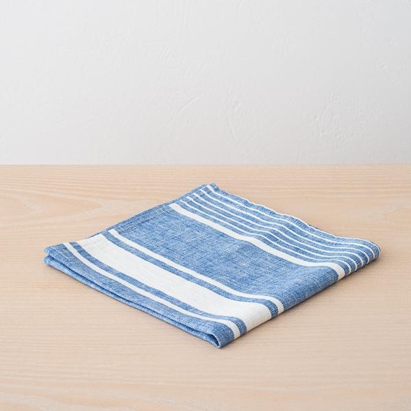 Linenme Linen Napkin Blue Turino