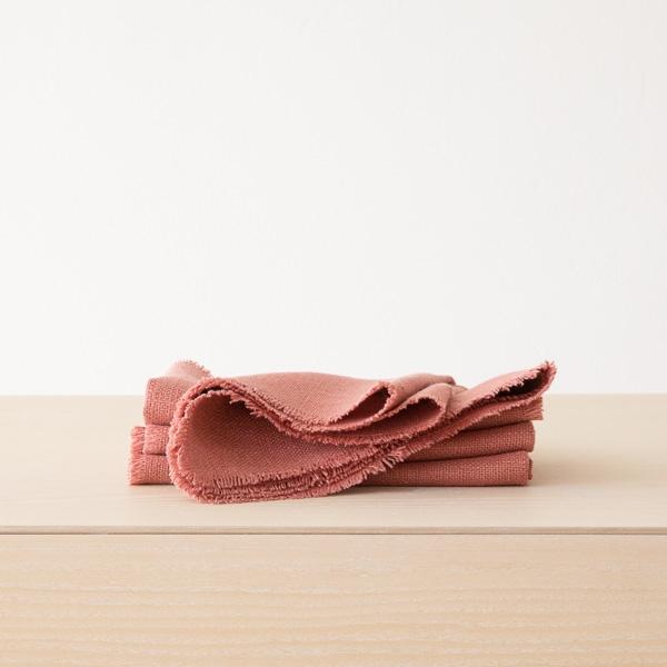 linenme Linen Napkin Canyon Rose Rustic