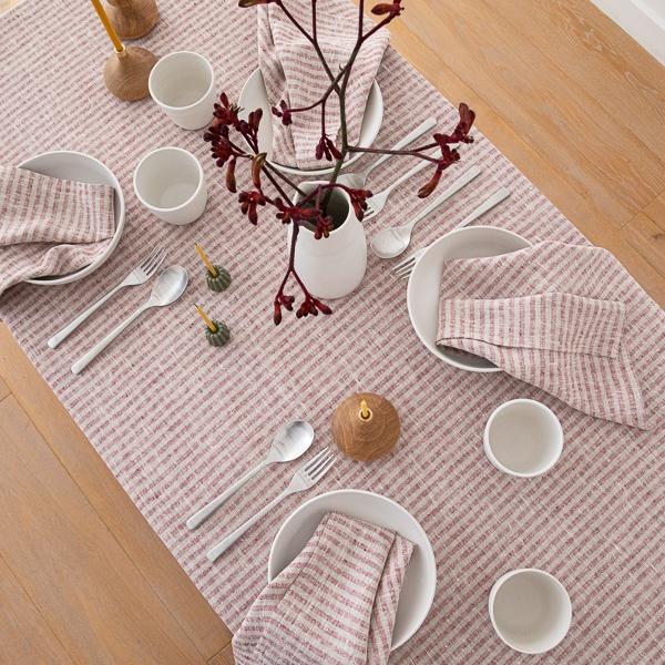 Linenme Linen Napkin Cherry Natural Brittany