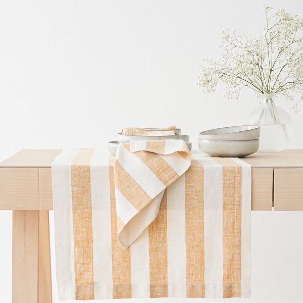 Linenme Linen Napkin Gold Philippe