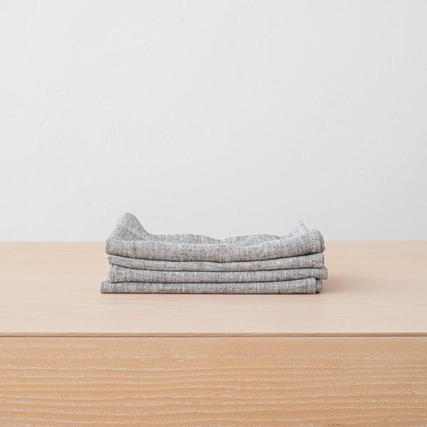 linenme Linen Napkin Graphite Francesca