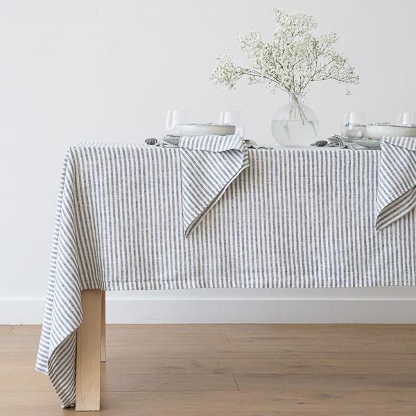 Linenme Linen Napkin Indigo Brittany