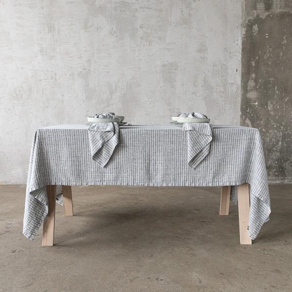 Linenme Linen Napkin Indigo Natural Brittany