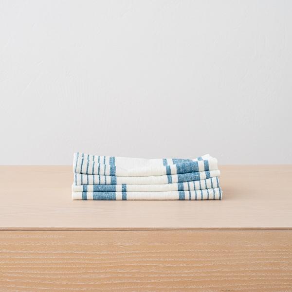 linenme Linen Napkin Marine blue Tuscany