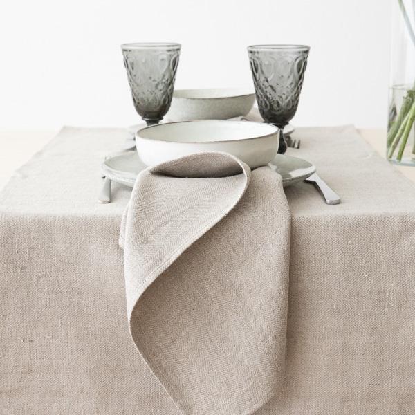 linenme Linen Napkin Natural Lara