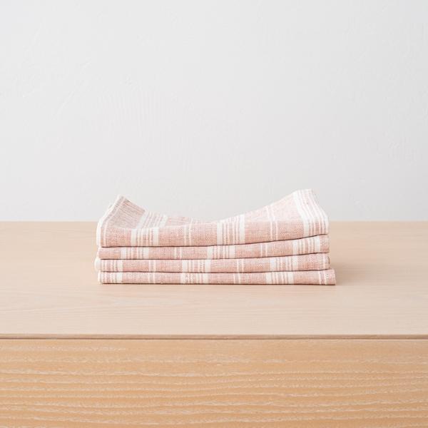 linenme Linen Napkin Rosa Multi Stripe
