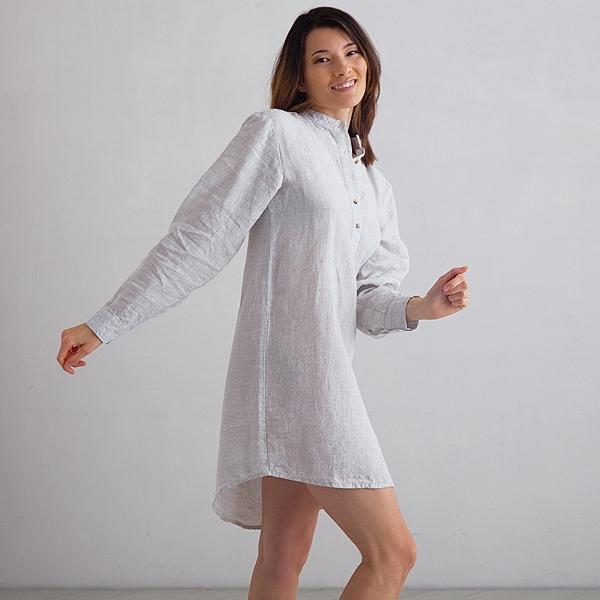 Linenme Linen Night Shirt Alma