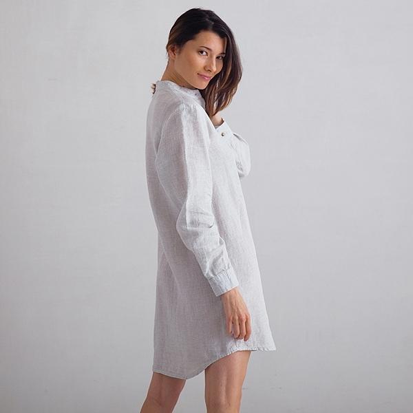 Linenme Linen Night Shirt Alma