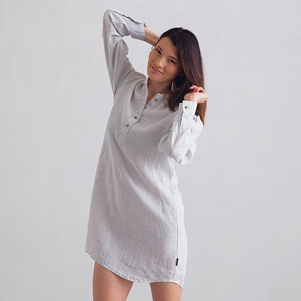Linenme Linen Night Shirt Alma