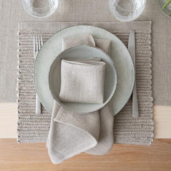 Linenme Linen Placemat Natural Lara