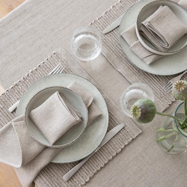 Linenme Linen Placemat Natural Lara