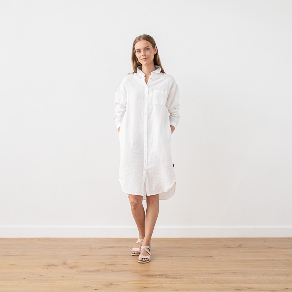 Linenme Linen Shirt Dress Paula