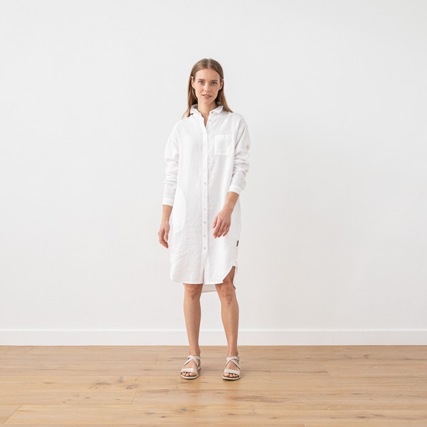 Linenme Linen Shirt Dress Paula