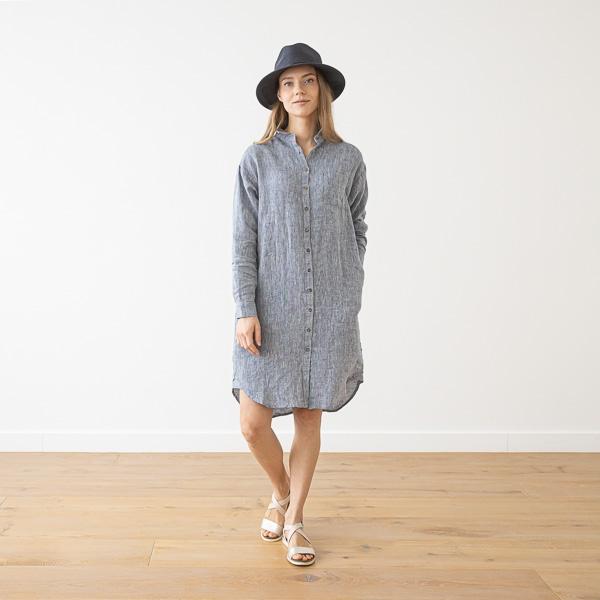 Linenme Linen Shirt Dress Paula