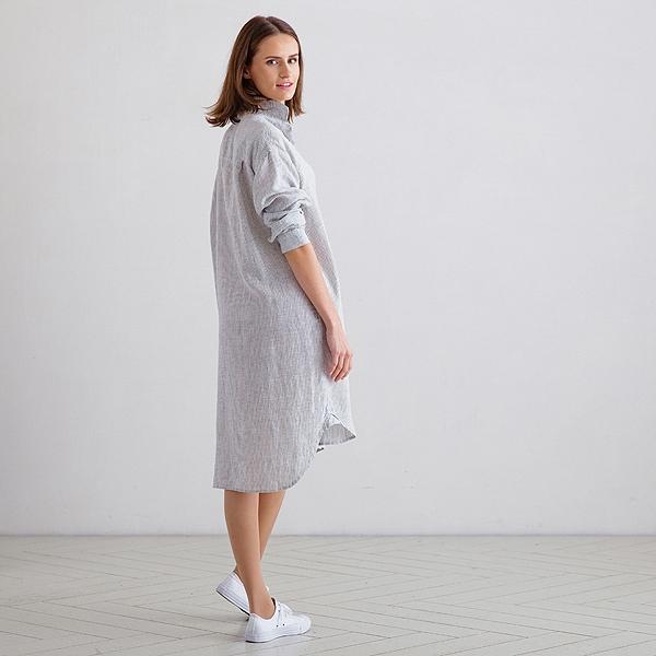 Linenme Linen Shirt Dress Paula