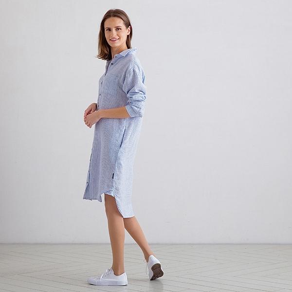 Linenme Linen Shirt Dress Paula