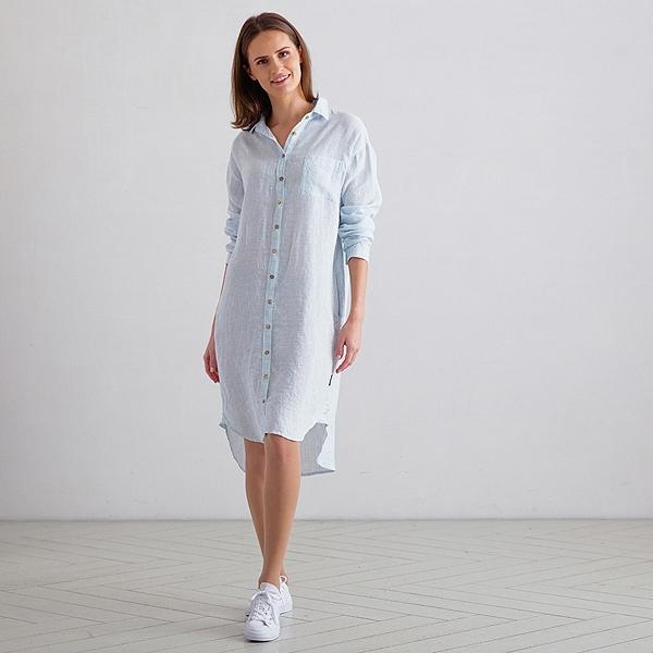Linenme Linen Shirt Dress Paula