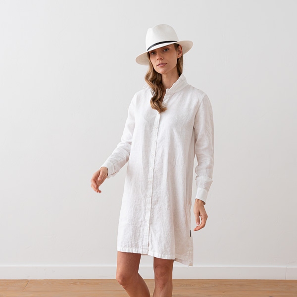 Linenme Linen Shirt Dress Paulette