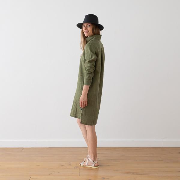 Linenme Linen Shirt Dress Paulette