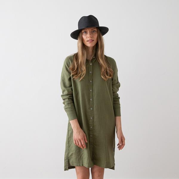 linenme Linen Shirt Dress Paulette
