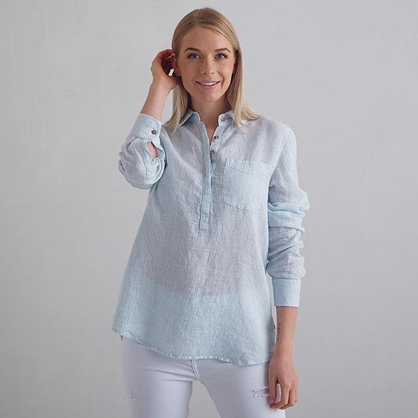 linenme Linen Shirt Fabio