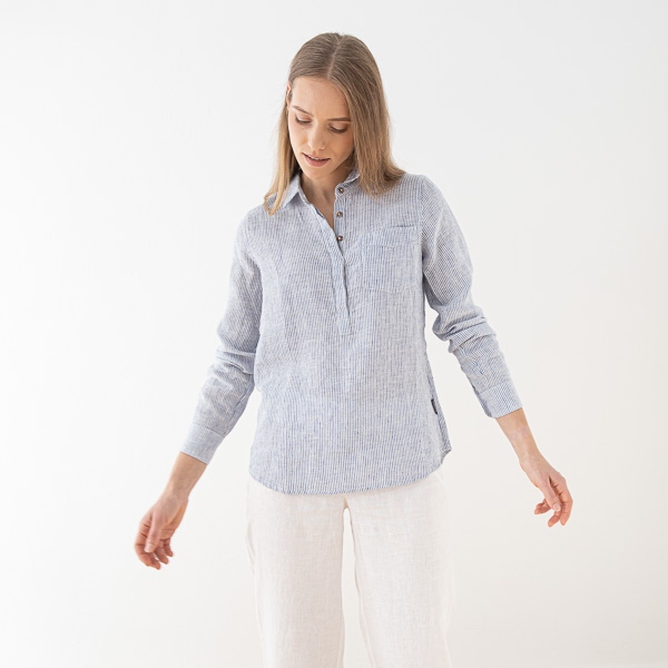 linenme Linen Shirt Fabio