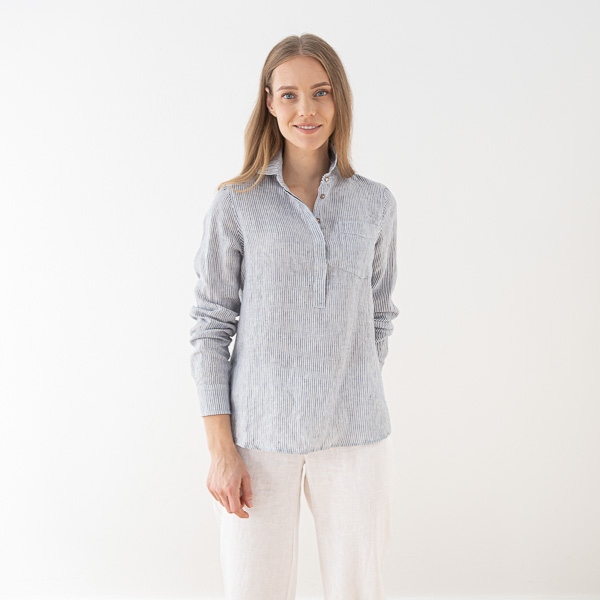 linenme Linen Shirt Fabio
