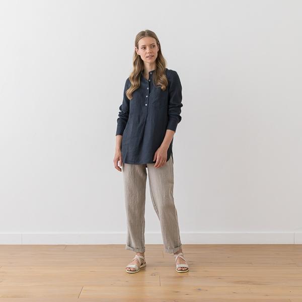 Linenme Linen Shirt Natural Tokyo