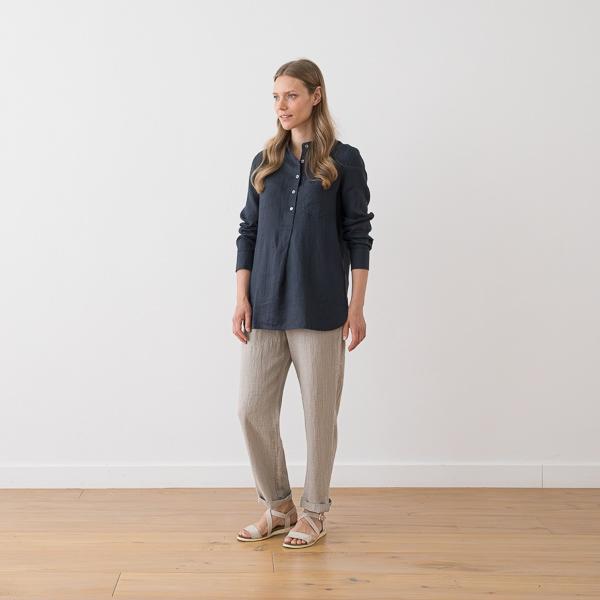 Linenme Linen Shirt Natural Tokyo