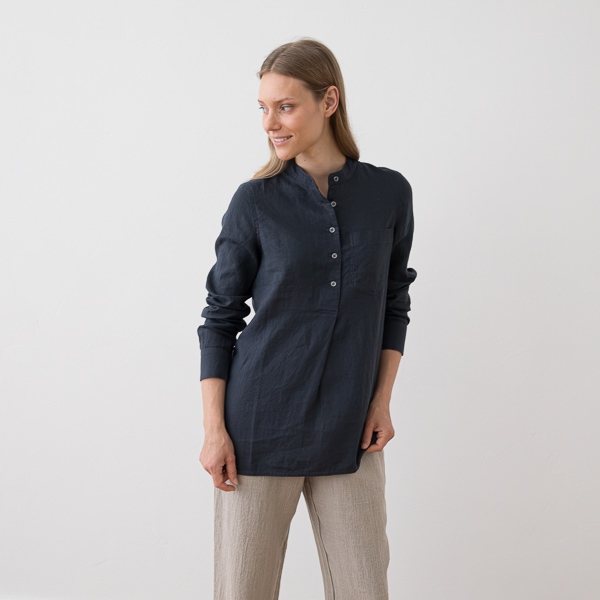 Linenme Linen Shirt Natural Tokyo