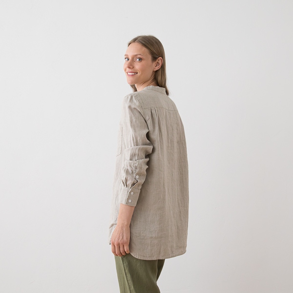 Linenme Linen Shirt Natural Tokyo