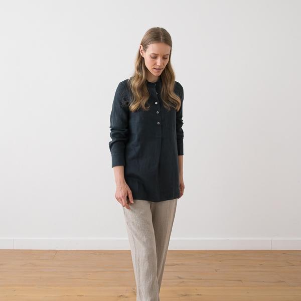 Linenme Linen Shirt Natural Tokyo