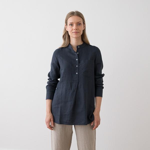 linenme Linen Shirt Natural Tokyo